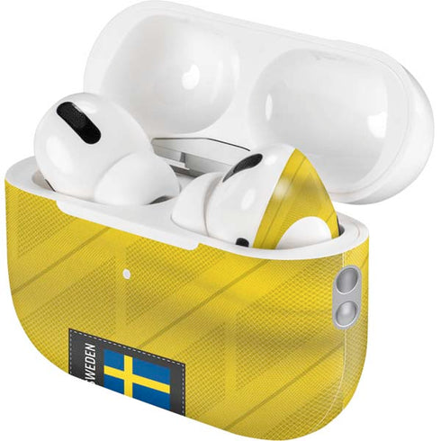 Sweden Soccer Flag AirPods Pro 2nd Gen Skin